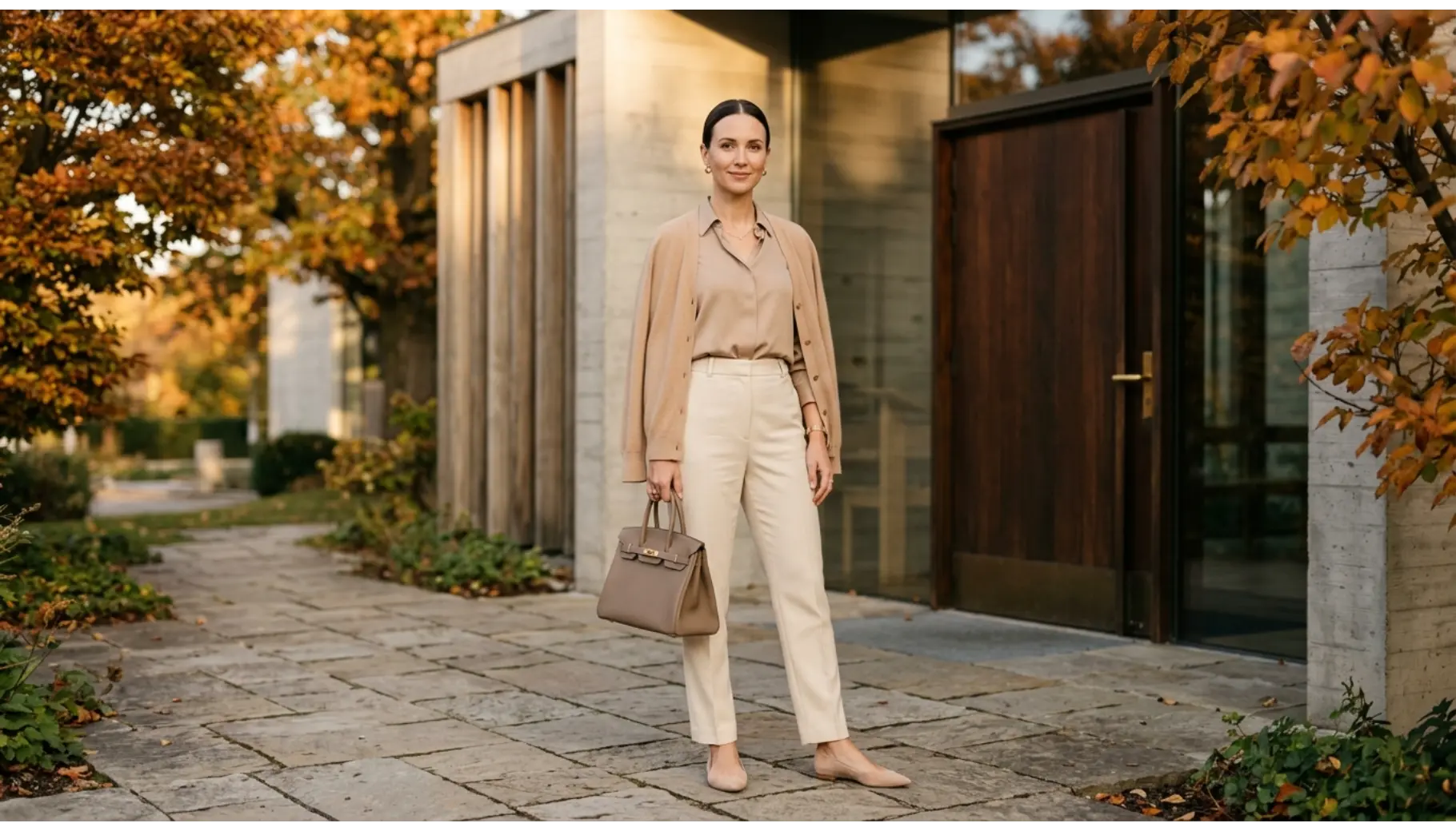 Monochrome Beige Outfit