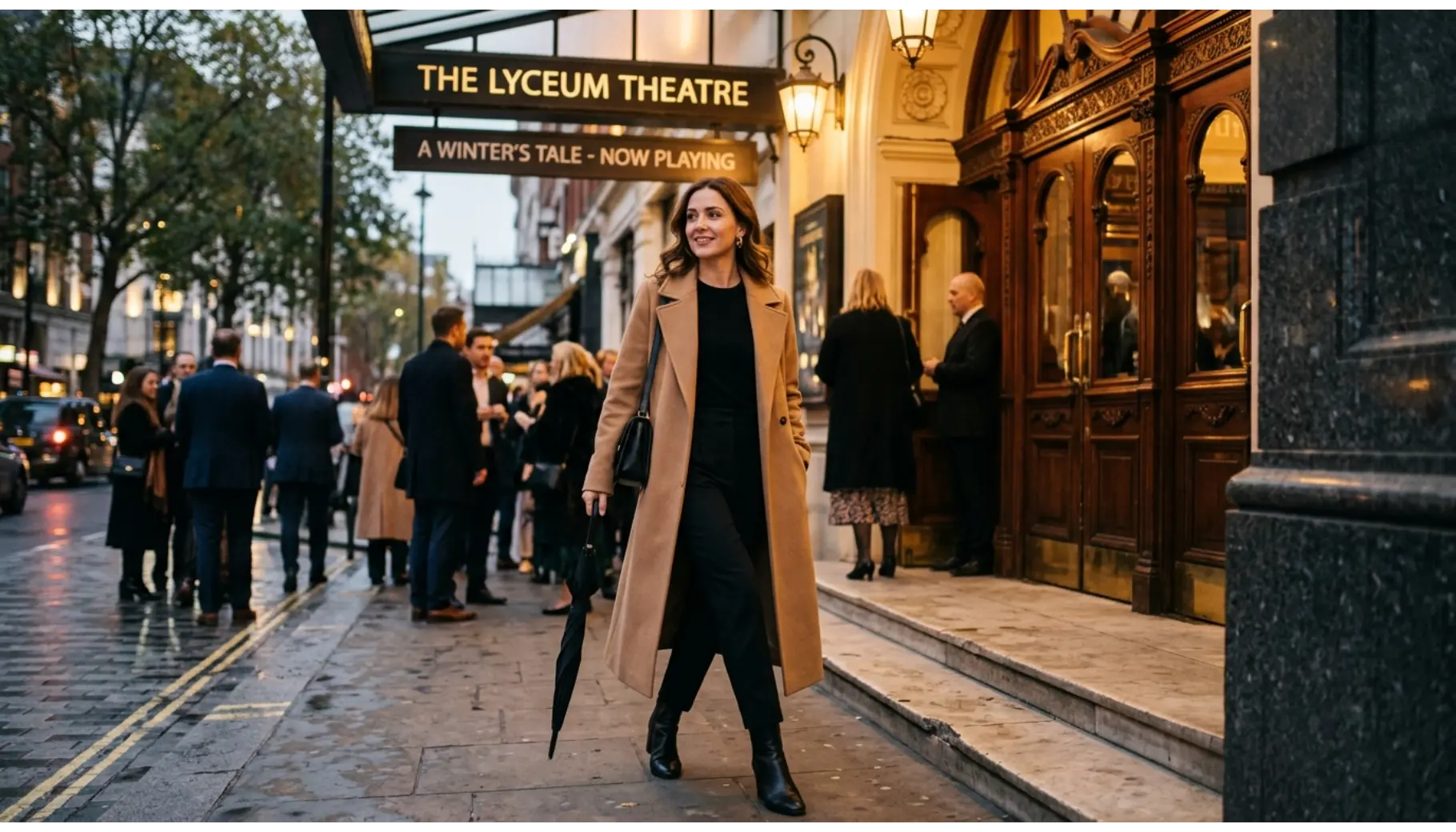 Monochrome Black with Statement Coat