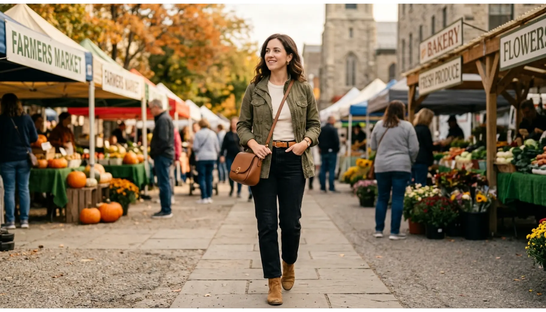 Utility Jacket With Black Jeans