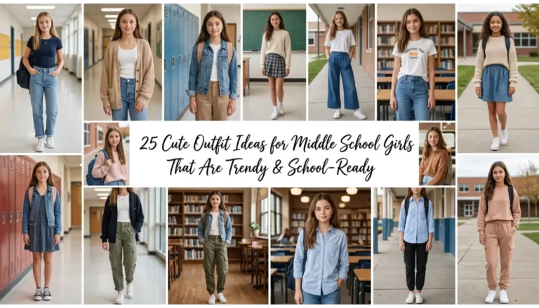 outfit ideas for school middle school